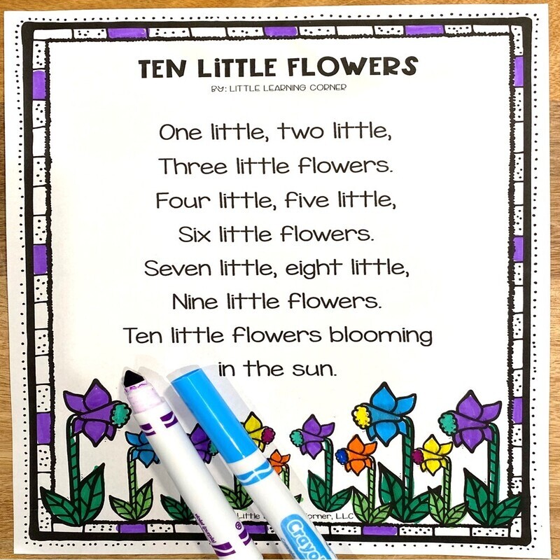 Ten Little Flowers