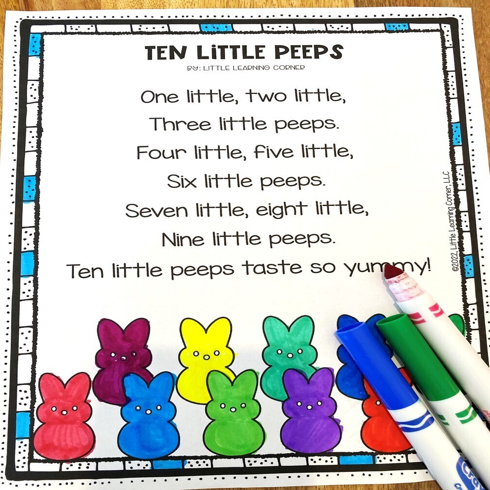 Ten Little Peeps