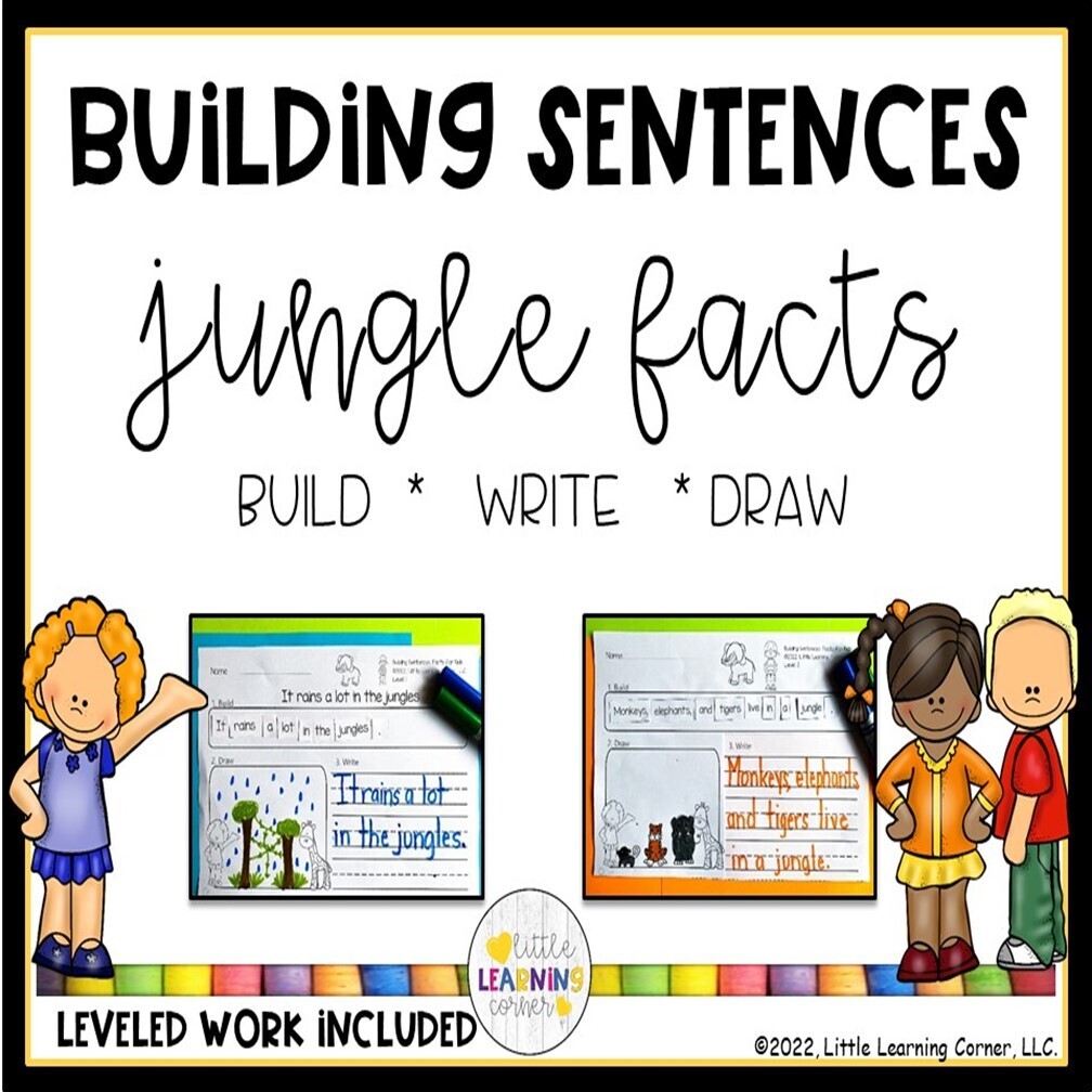 Building Sentences Jungle Facts