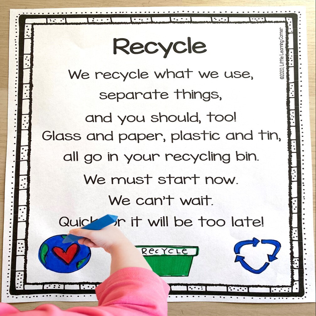 creative writing on recycling