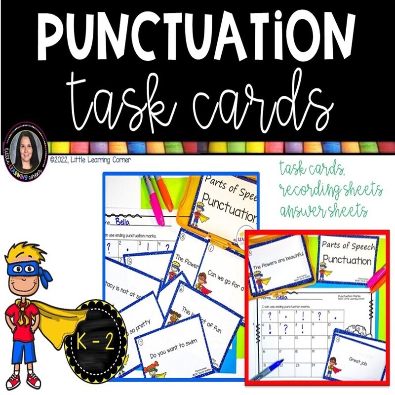 Punctuation Marks Task Cards