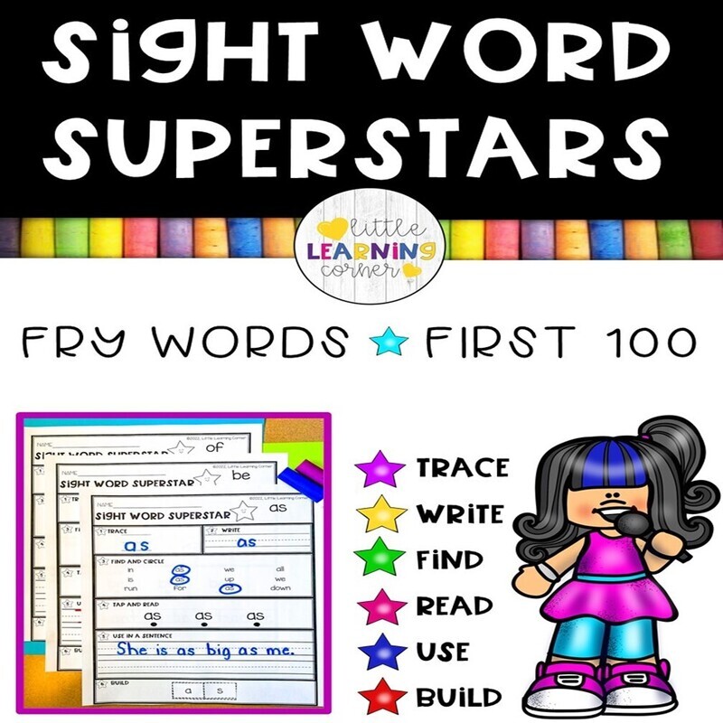Sight Word Superstars FRY First 100