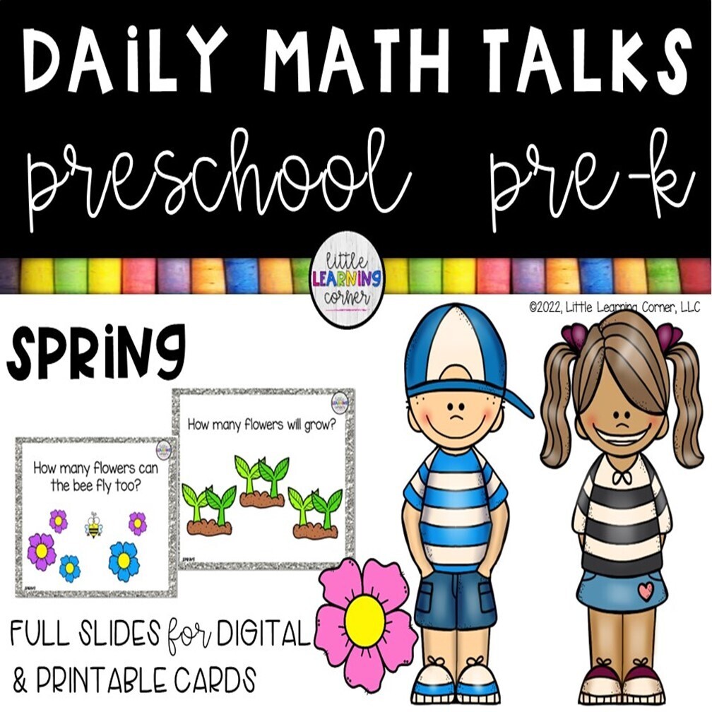 Preschool Math Talks SPRING