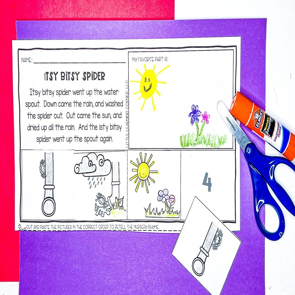 Jack And Jill Nursery Rhyme Sequence Pictures