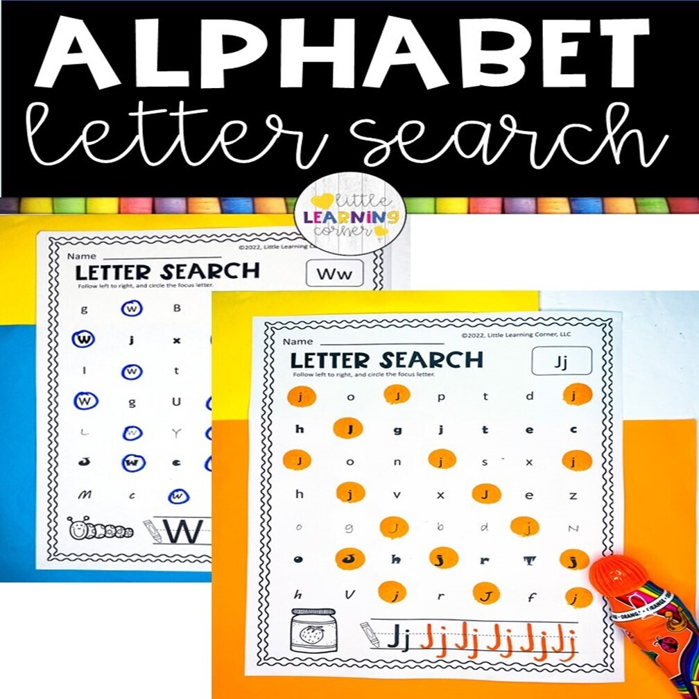 Alphabet Letter Search