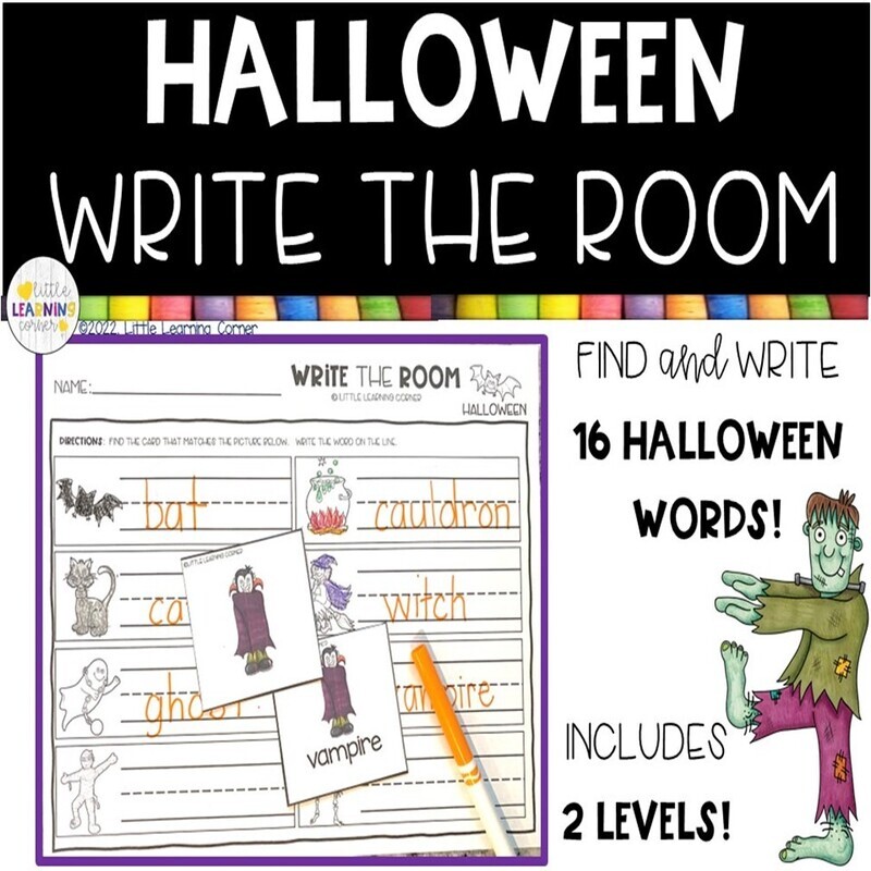 Halloween Write the Room