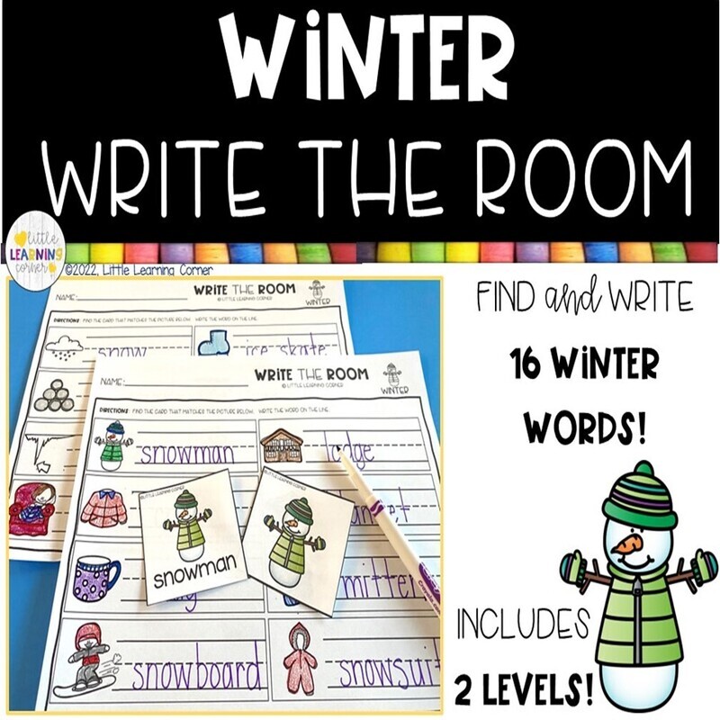 Winter Write the Room