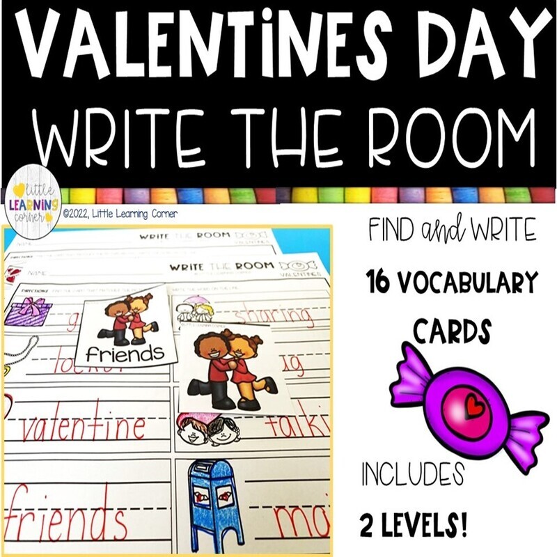 Valentines Day Write the Room