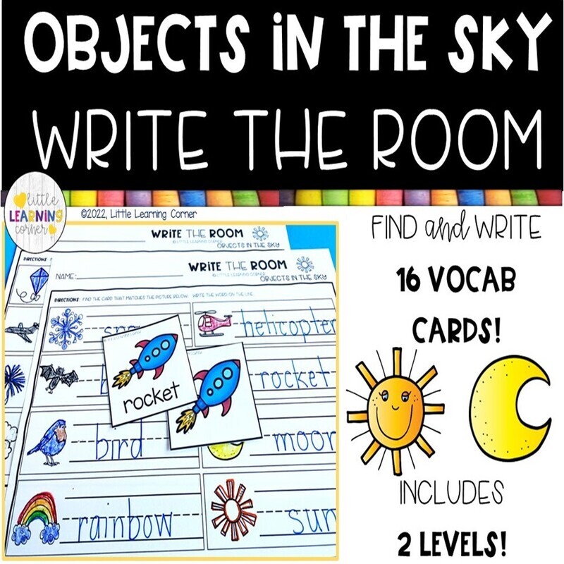 Objects in the Sky Write the Room
