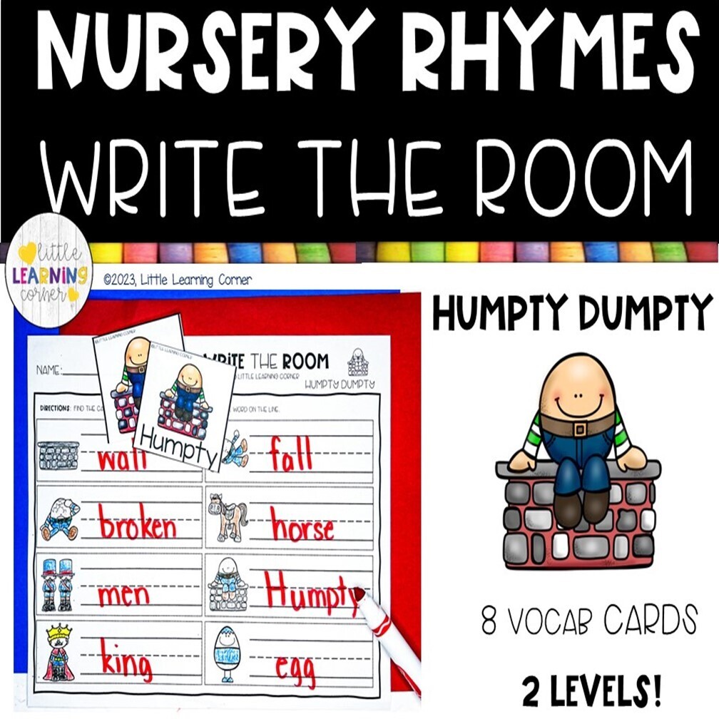Humpty Dumpty Write the Room