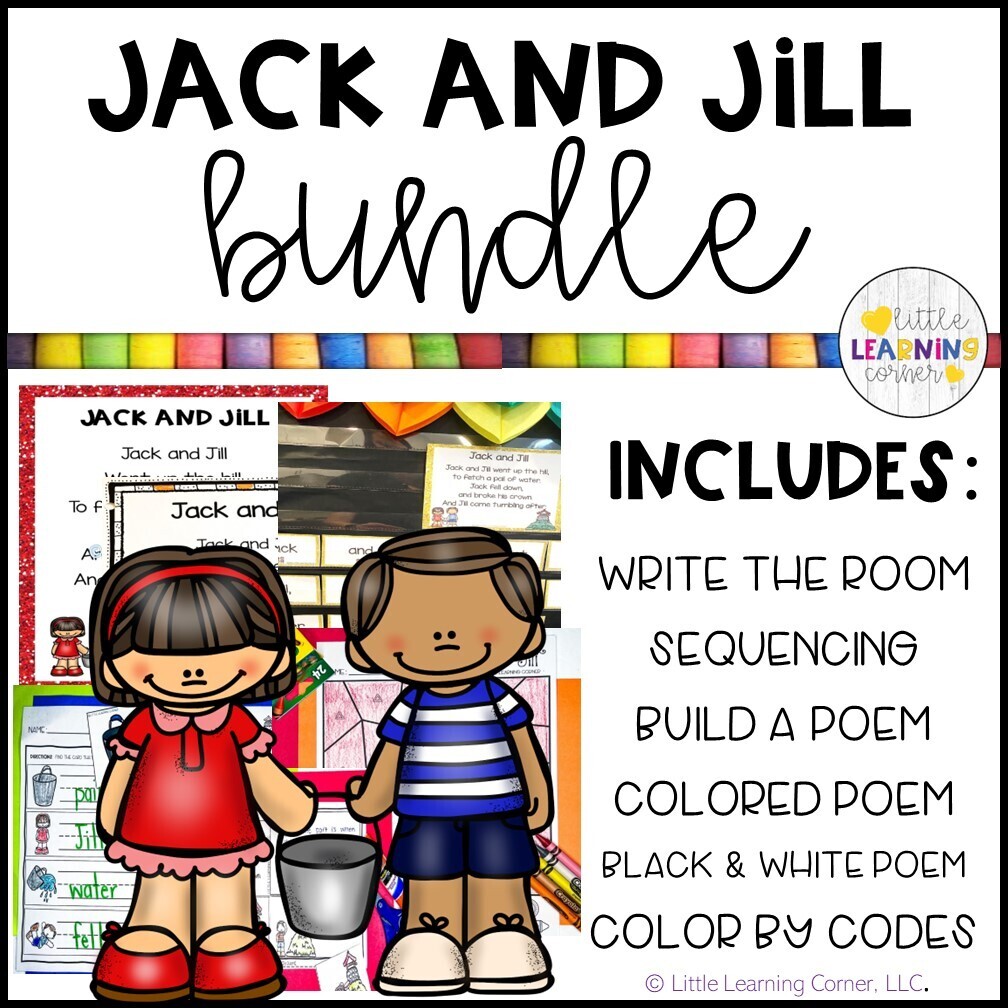 Jack and Jill Nursery Rhymes Bundle