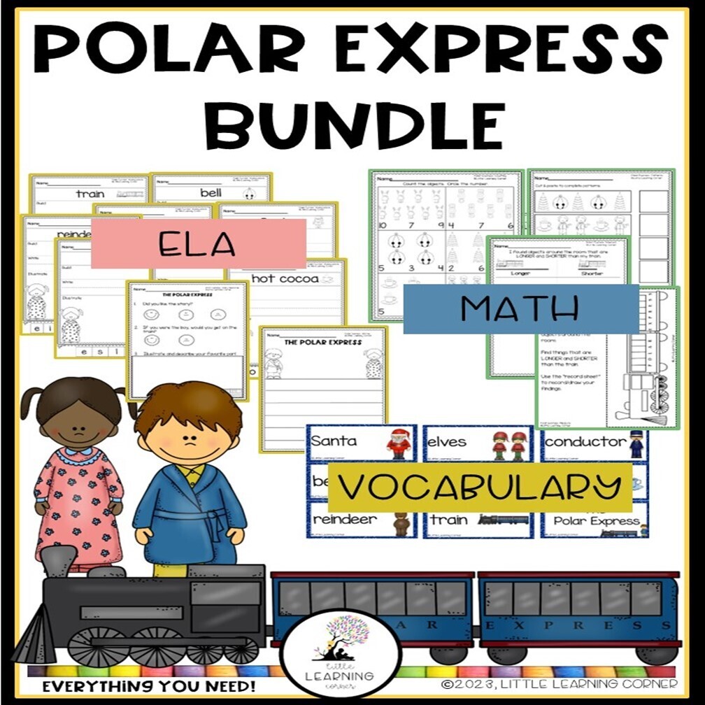 Polar Express Worksheets and Activities