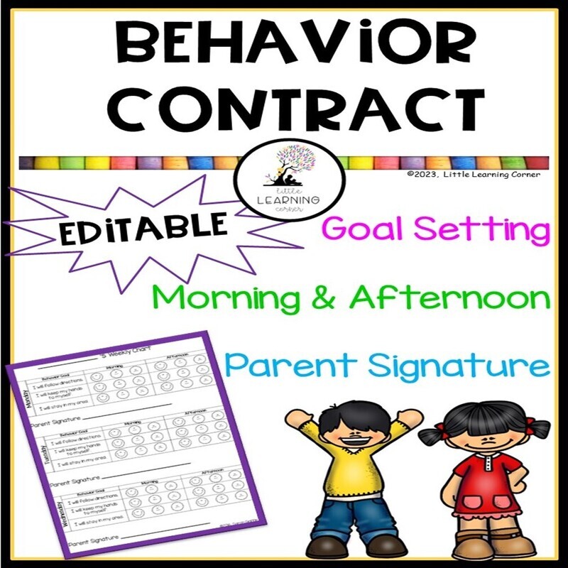 Personalized Behavior Contract
