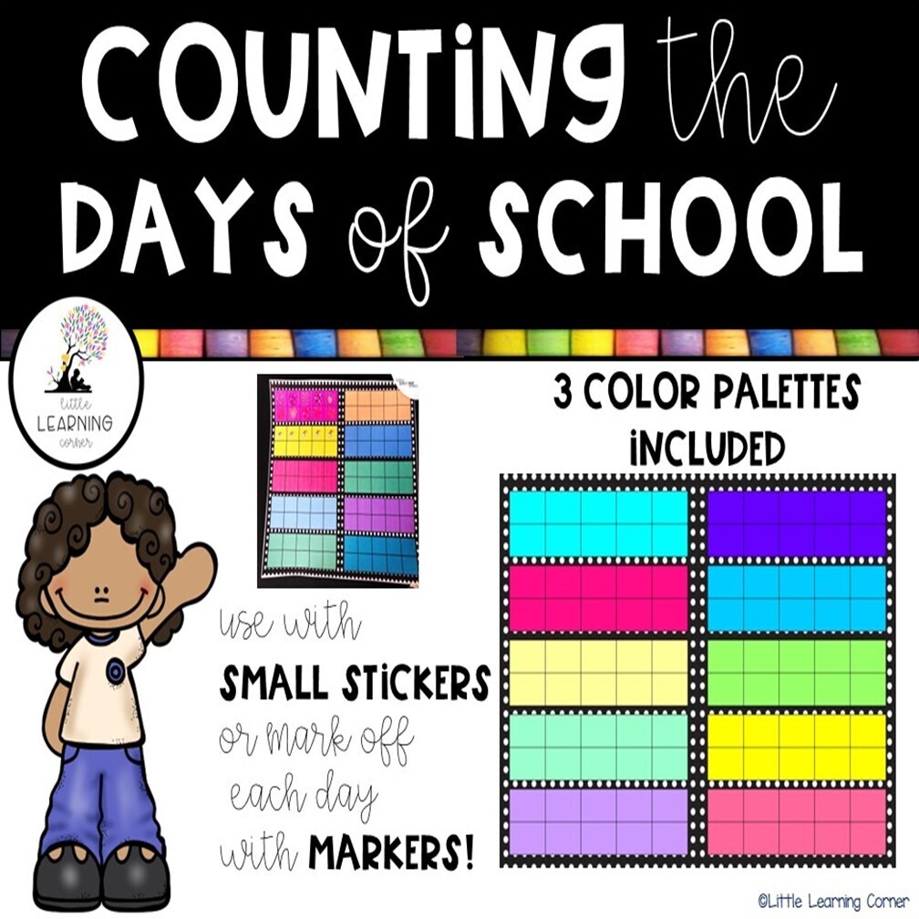 Counting the Days of School Chart