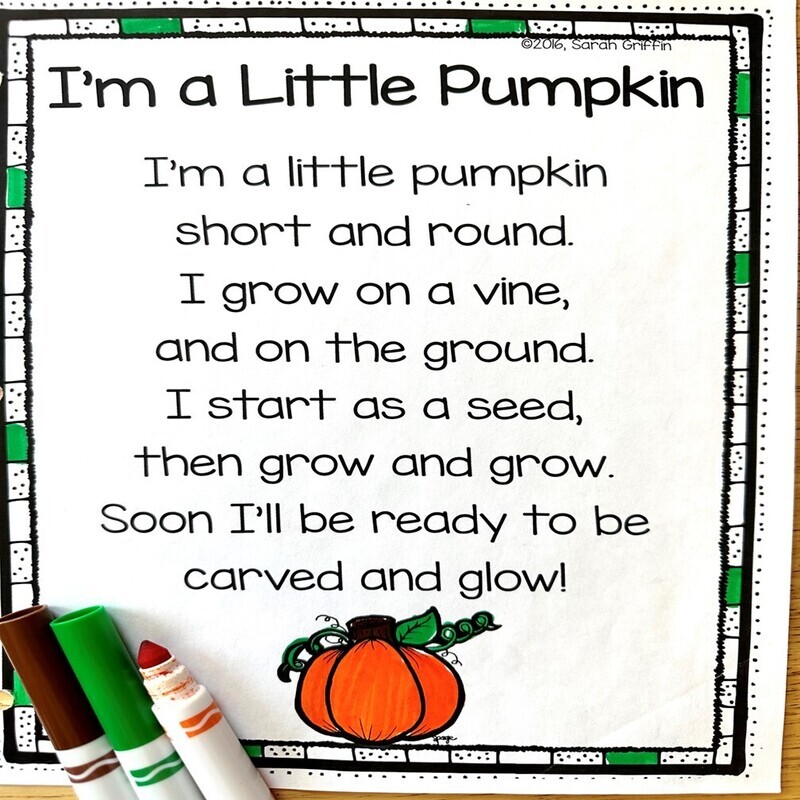 I'm a Little Pumpkin