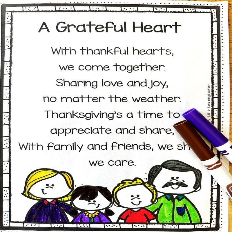 A Grateful Heart | Thanksgiving Poem