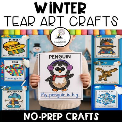 Winter Tear Art Crafts Bundle Winter Tear Art Crafts Bundle