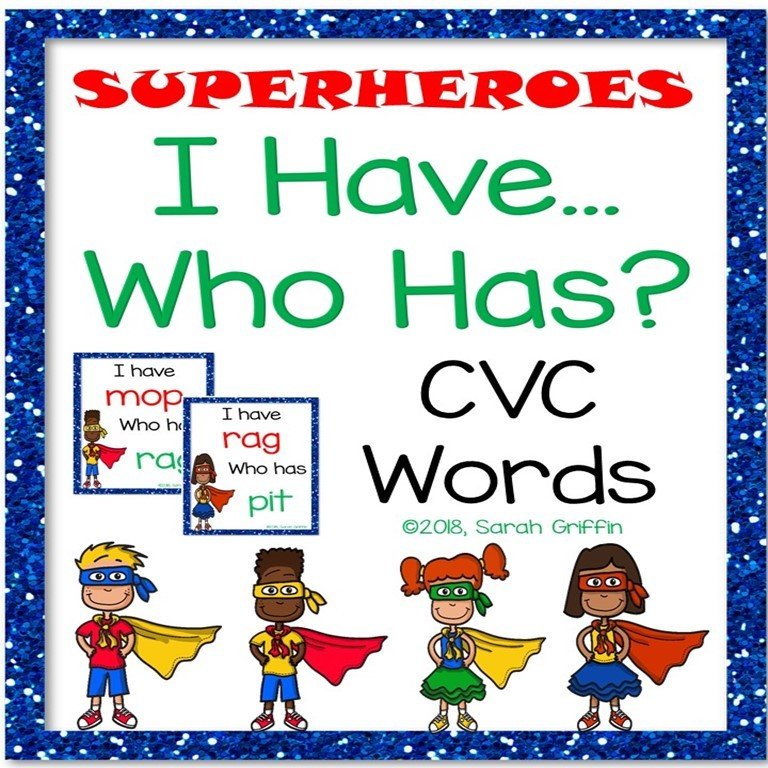 I Have Who Has - CVC Words