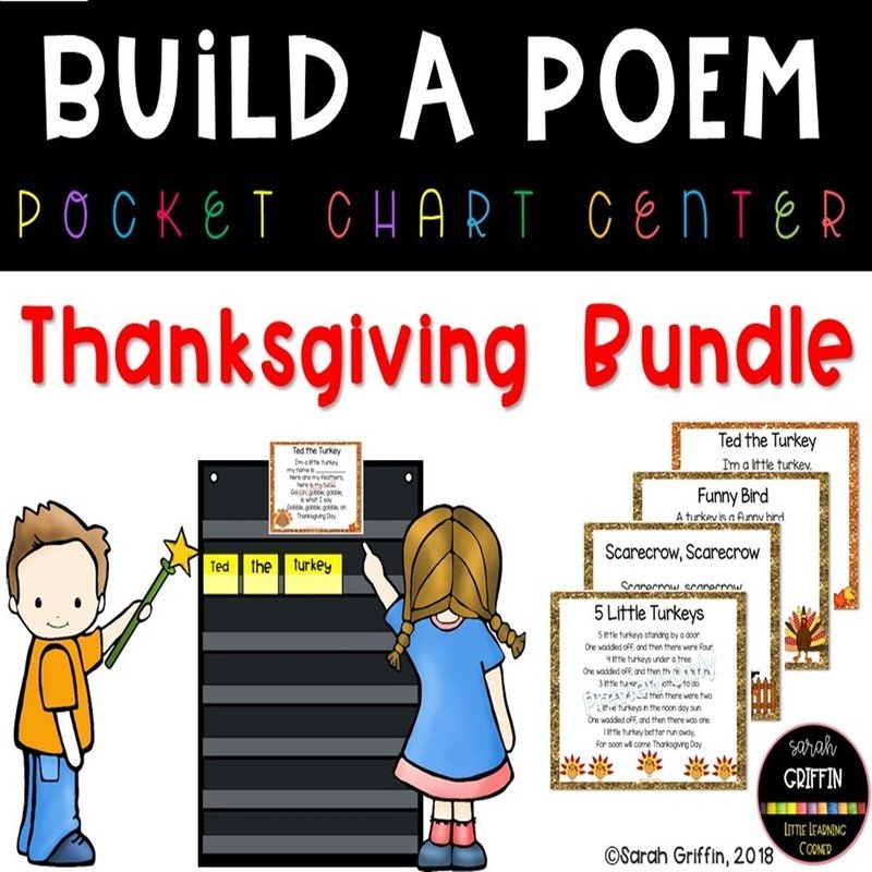 Build a Poem Thanksgiving Bundle Build a Poem Thanksgiving Bundle