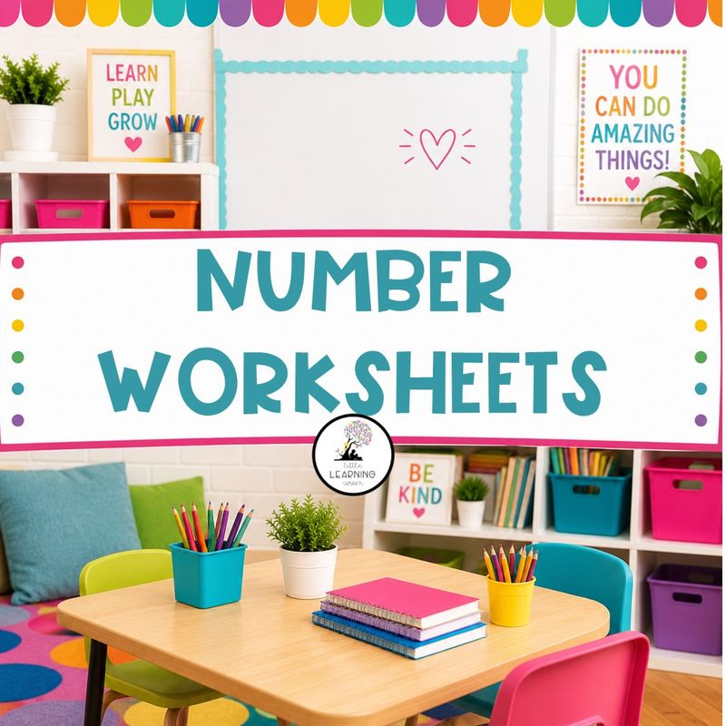 Numbers to 10 Worksheets