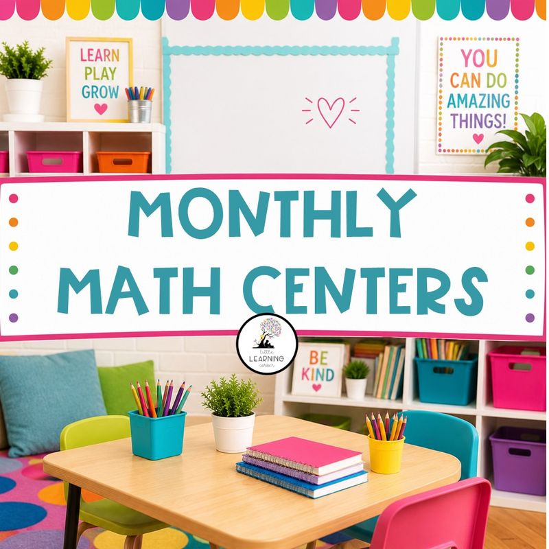 Monthly Math Centers