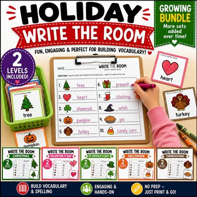Write the Room Holiday Bundle Write the Room Holiday Bundle