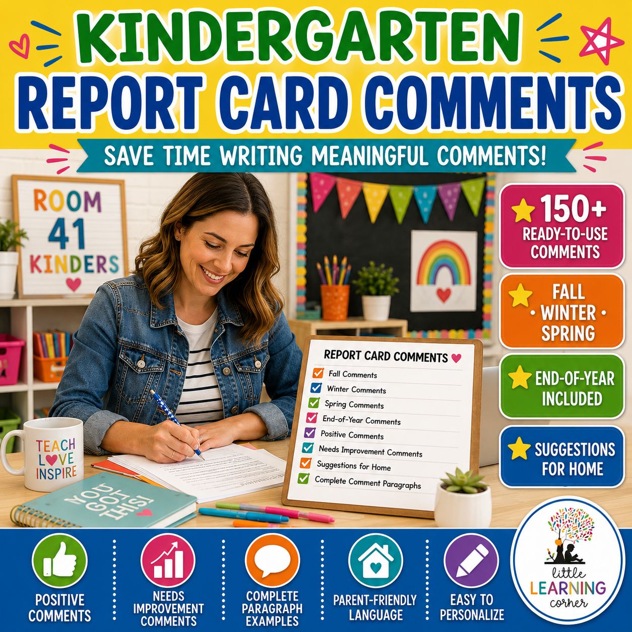 Kindergarten Report Card Comments | Copy & Paste Personalize Kindergarten Report Card Comments | Copy & Paste Personalize