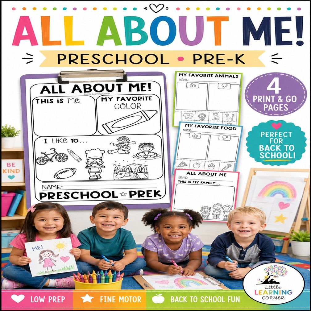 All About Me Preschool PreK