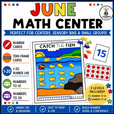 June Math Center | Ocean Counting