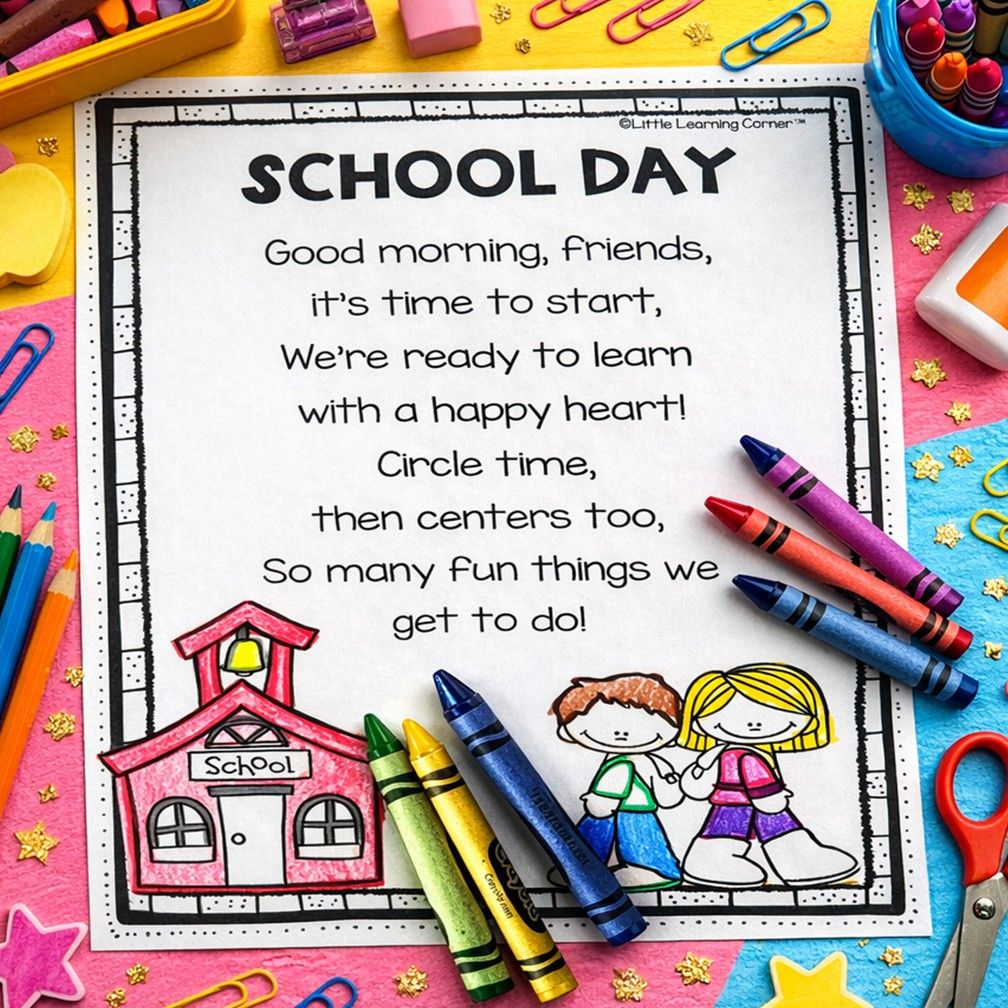 School Day | Back to School Poem