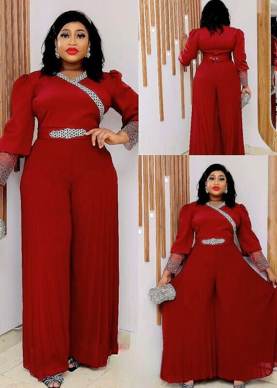 Maroon Jumpsuit