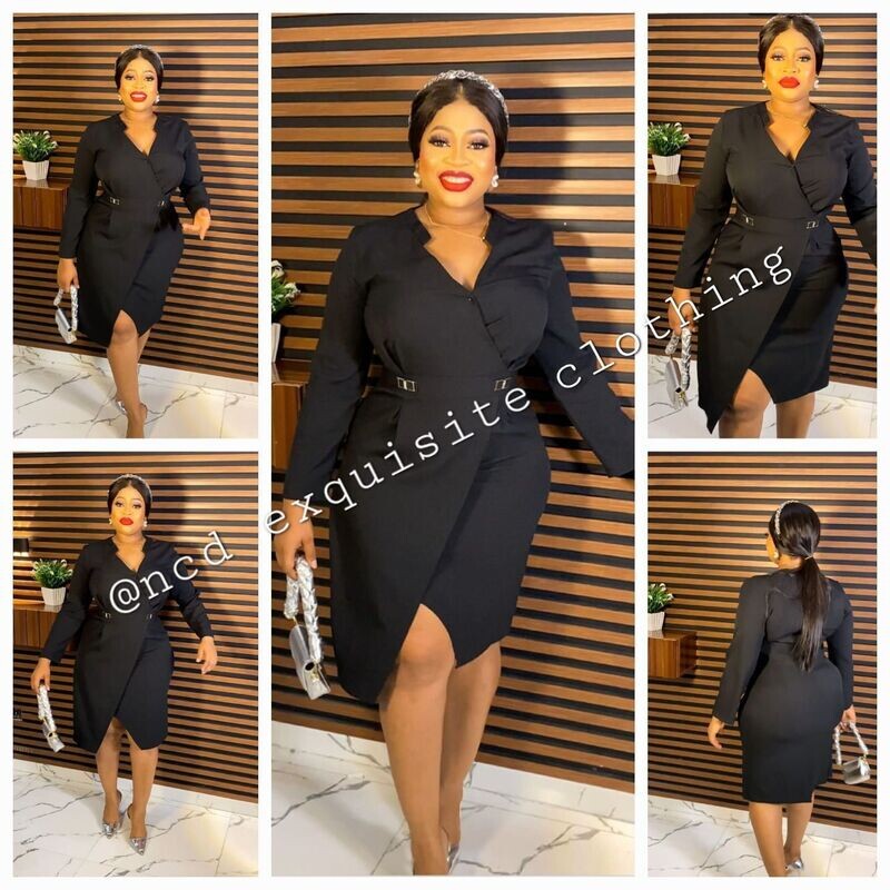 Black elegant dress