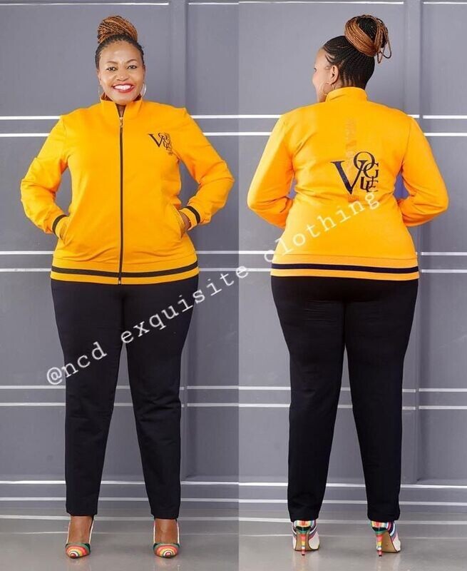 Black & Yellow Tracksuit