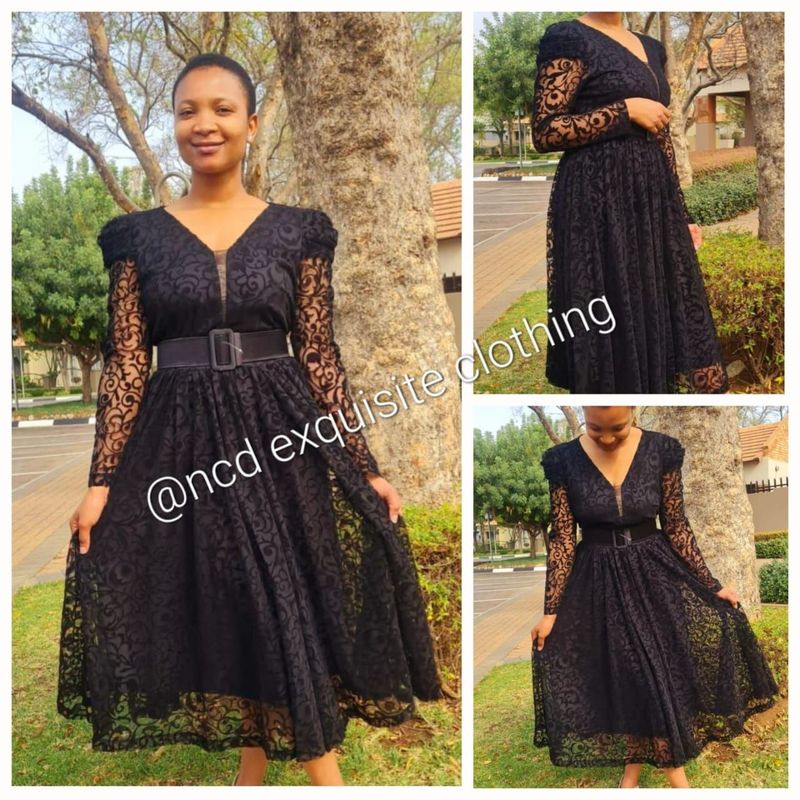 Black Velvet Dress