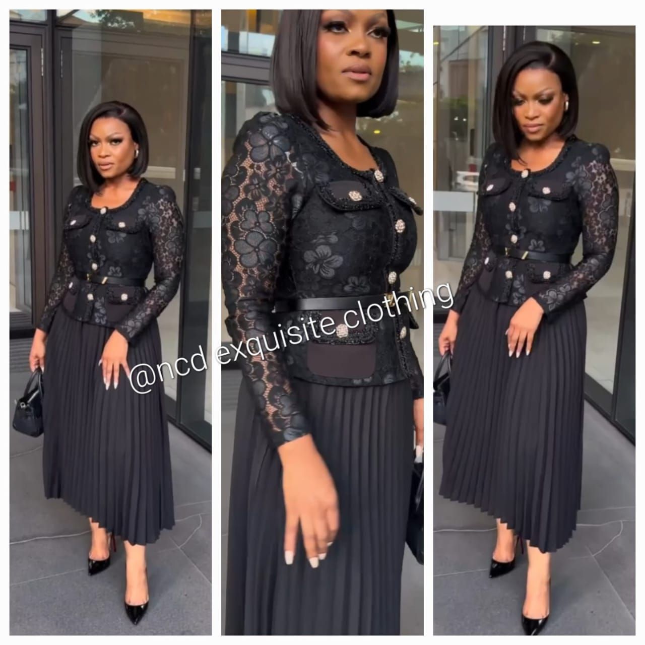 Black Lacy Dress