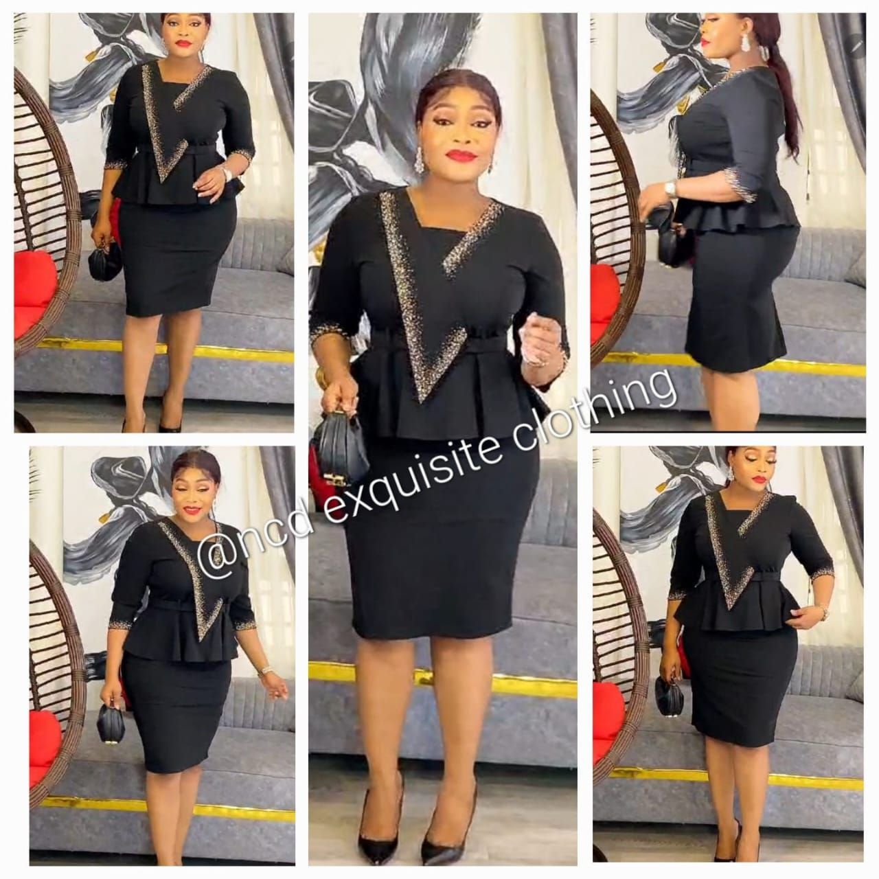 Black Two Piece Suit