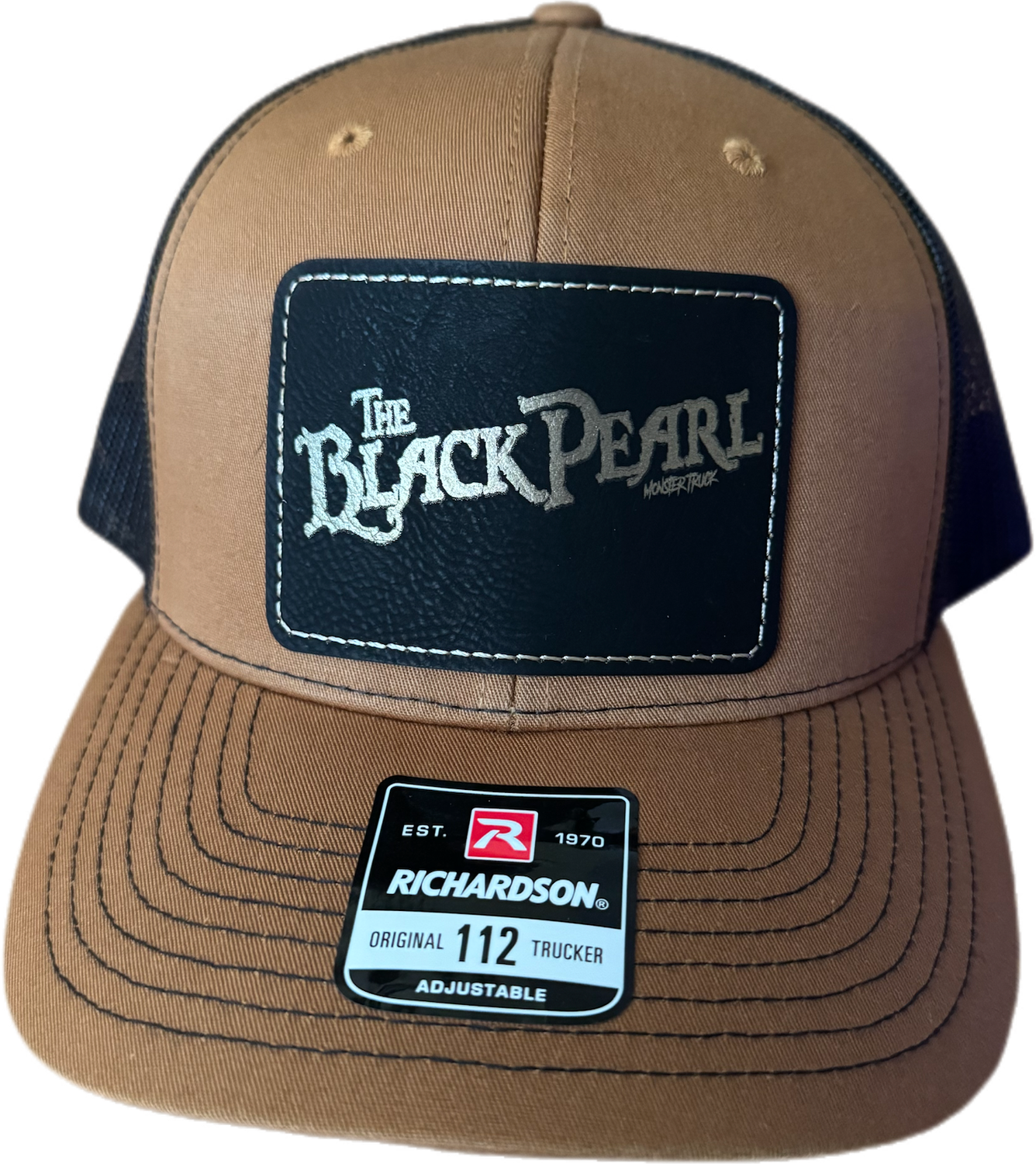 **NEW Leather Patch SnapBack (Khaki)