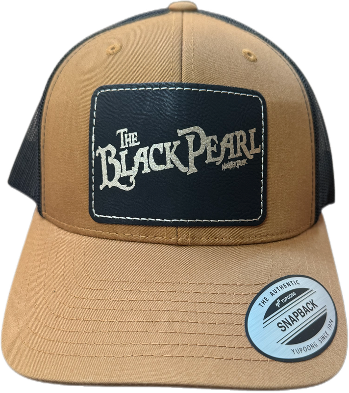 Leather Patch SnapBack (Khaki)