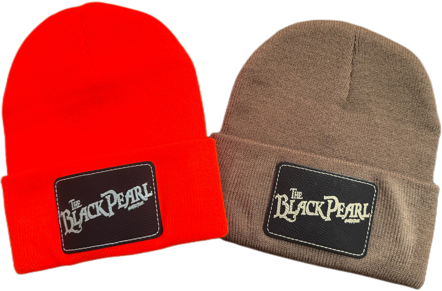 **Limited** Black Pearl Patch Beanies