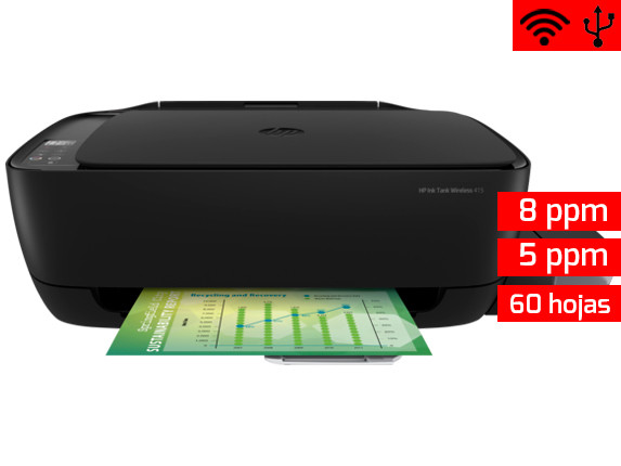 HP Ink Tank Wireless 415 | Impresora multifunción