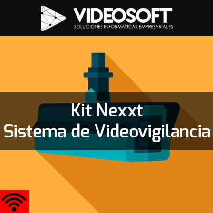 Kit Nexxt Sistema de Videovigilancia | Kit Nexxt Xpy 1280 + Disco Duro WD + Disco Duro Lacie + Caja montaje + Placa montaje + Módulo RJ45 + Connector RJ45 + Cable UTP + Back-UPS