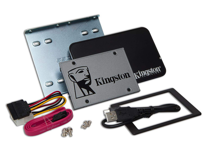 Kingston SSD UV500 Kit de actualización | Unidad de estado sólido cifrado | 480GB | 2.5"