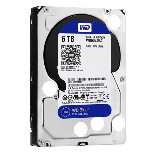 Western Digital Blue PC Desktop Hard Drive | Disco Duro Interno | 6TB | 3.5"