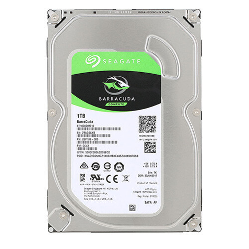 Seagate BarraCuda PC Desktop Hard Drive | Disco Duro Interno | 1TB | 3.5"