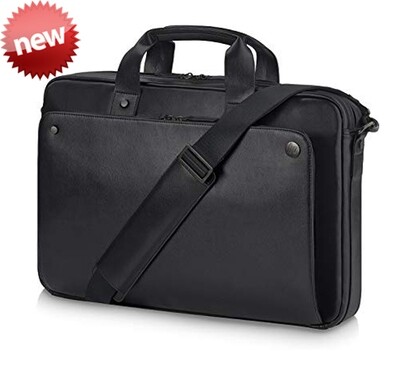 HP Executive Top Load Black Leather 15.6"