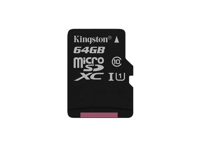 Kingston Canvas Select | Tarjeta de memoria flash Micro SD | Class10 | 64GB
