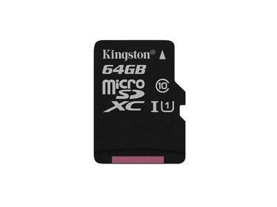 Kingston Canvas Select | Tarjeta de memoria flash Micro SD | Class10 | 64GB