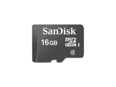 Sandisk Tarjeta de memoria flash | Class4 | 16GB