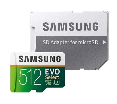 Samsung Tarjeta de memoria flash MicroSDXC EVO | Class10 | 512GB
