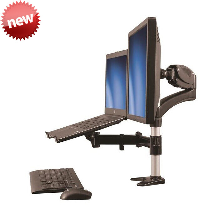 StarTech Mount Monitor Arm with Laptop Stand